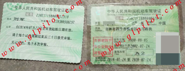 A2驾驶证样本_模板_图片 A2驾驶证样本_模板_图片