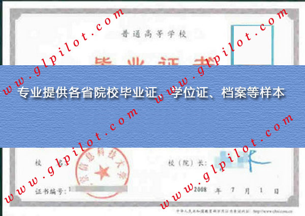 2008年北京信息科技大学(北京信息工程学院)毕业证样本_模板_图片 2008年北京信息科技大学(北京信息工程学院)毕业证样本_模板_图片