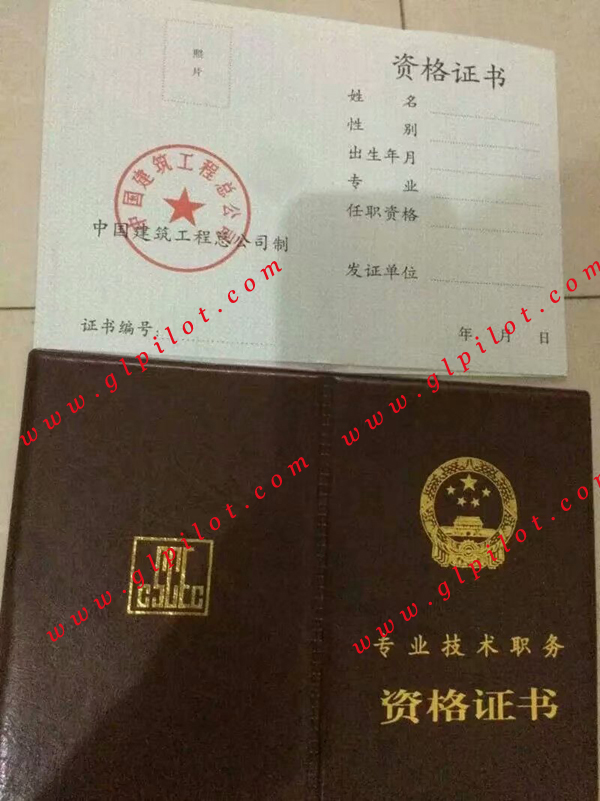 专业技术职务资格证书样本_模板_图片 专业技术职务资格证书样本_模板_图片