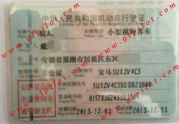 行驶证样本_模板_图片 行驶证样本_模板_图片