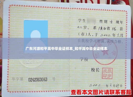 广东河源和平高中毕业证样本_和平高中毕业证样本 广东河源和平高中毕业证样本_和平高中毕业证样本