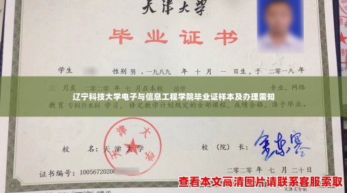 辽宁科技大学电子与信息工程学院毕业证样本及办理需知