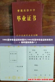 1993高中毕业证样本图片(1993年高中毕业证样本照片:如何鉴别真伪?) 1993高中毕业证样本图片(1993年高中毕业证样本照片:如何鉴别真伪?)