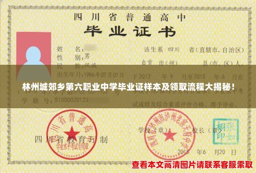 林州城郊乡第六职业中学毕业证样本及领取流程大揭秘! 林州城郊乡第六职业中学毕业证样本及领取流程大揭秘!