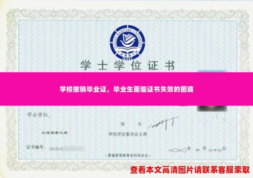 学校撤销毕业证,毕业生面临证书失效的困境 学校撤销毕业证,毕业生面临证书失效的困境