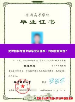 武罗伯特戈登大学毕业证样本:如何检查真伪? 武罗伯特戈登大学毕业证样本:如何检查真伪?