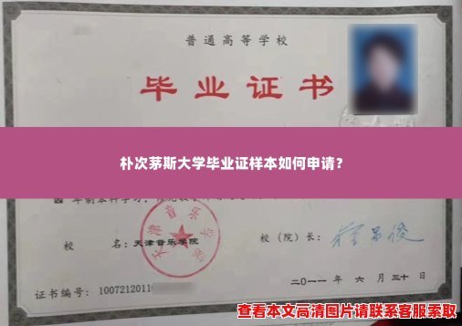 朴次茅斯大学毕业证样本如何申请？