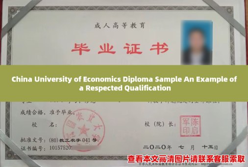 China University of Economics Diploma Sample An Example of a Respected Qualification China University of Economics Diploma Sample An Example of a Respected Qualification