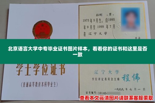 北京语言大学中专毕业证书图片样本,看看你的证书和这里是否一致 北京语言大学中专毕业证书图片样本,看看你的证书和这里是否一致