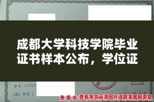 成都大学科技学院毕业证书样本公布,学位证明更加安全可靠 成都大学科技学院毕业证书样本公布,学位证明更加安全可靠