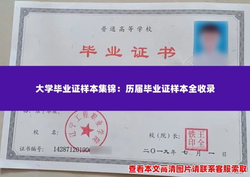 大学毕业证样本集锦:历届毕业证样本全收录 大学毕业证样本集锦:历届毕业证样本全收录